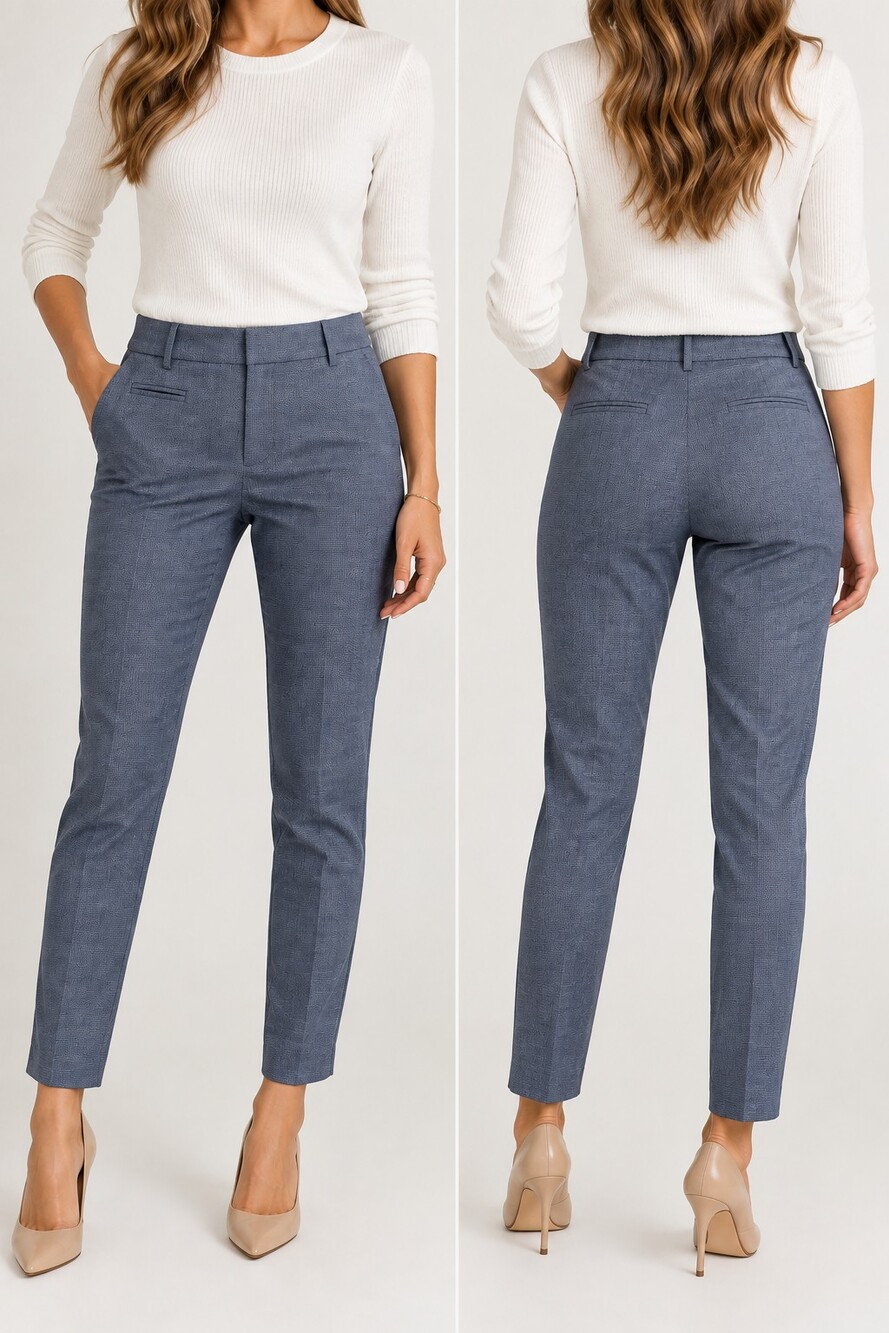 NWT Banana Republic Women’s Martin Fit Skinny Pants Blue Size 8 Short.